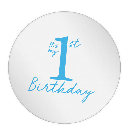 It's my first birthday 24 @ 45mm matt circle stickers