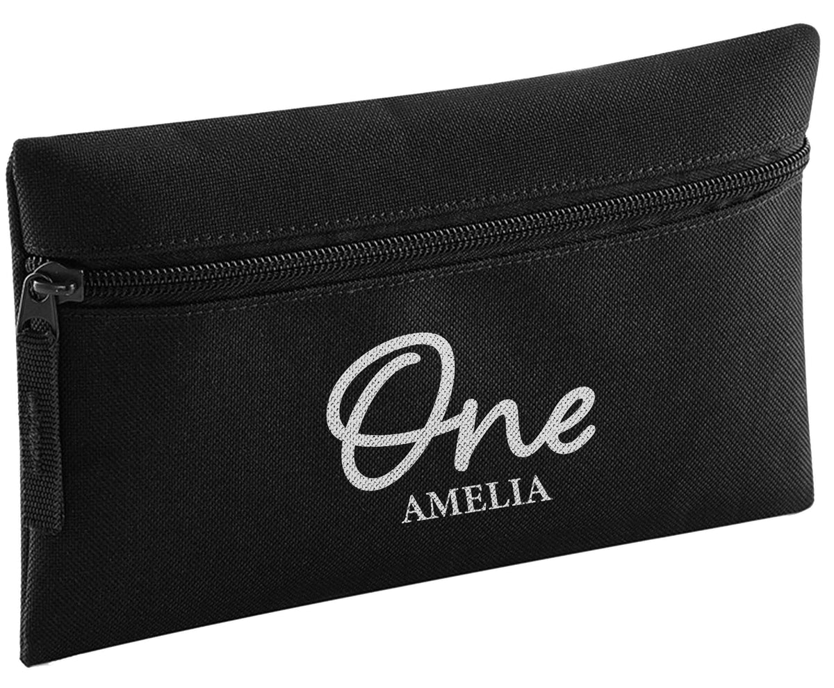 Personalised age and name pencil case