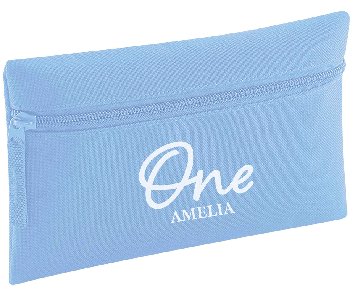 Personalised age and name pencil case