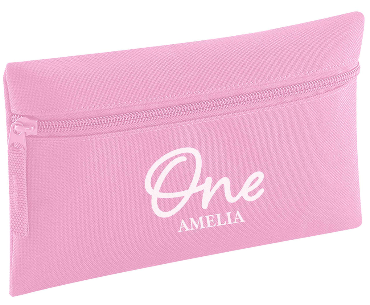 Personalised age and name pencil case
