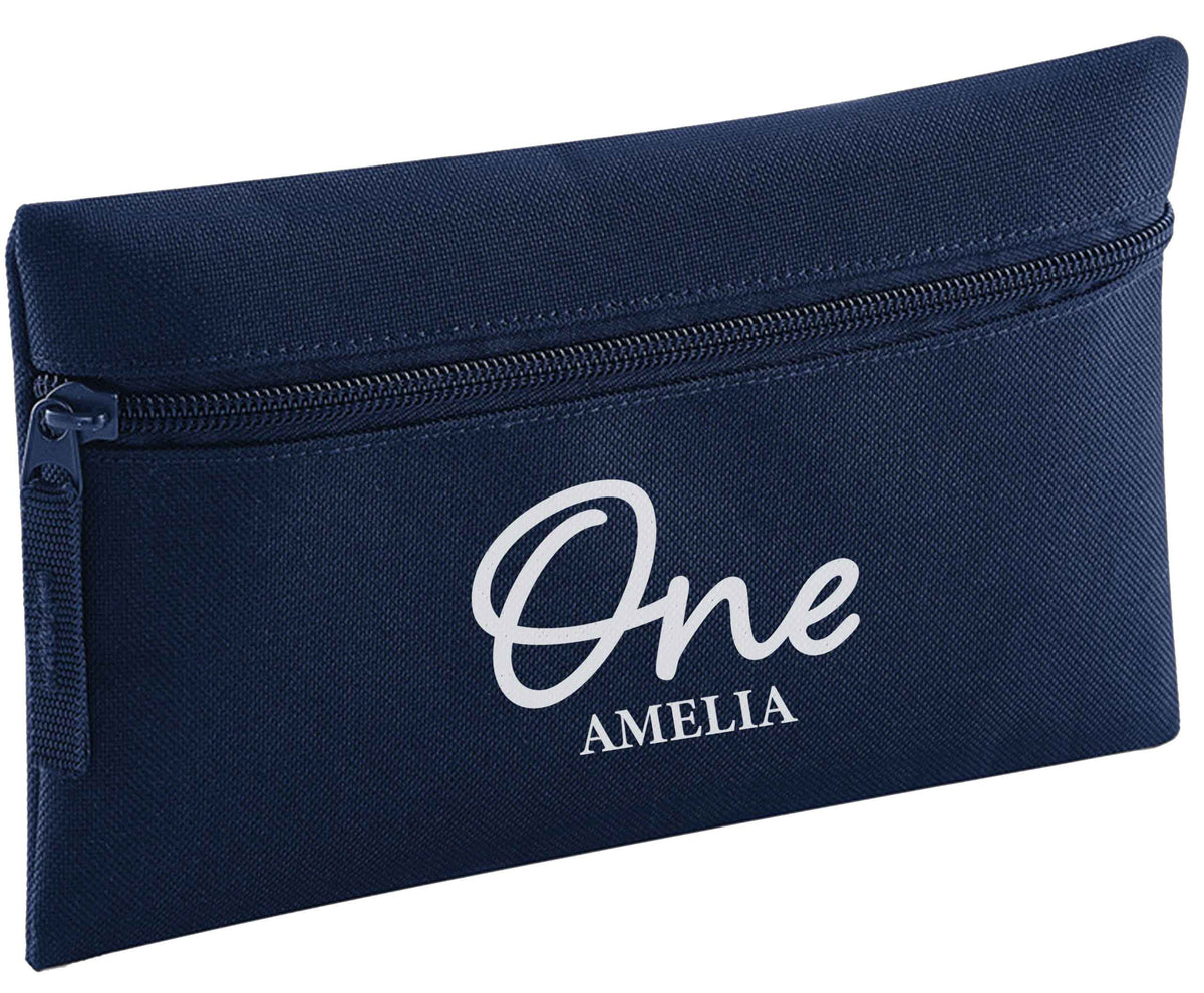 Personalised age and name pencil case
