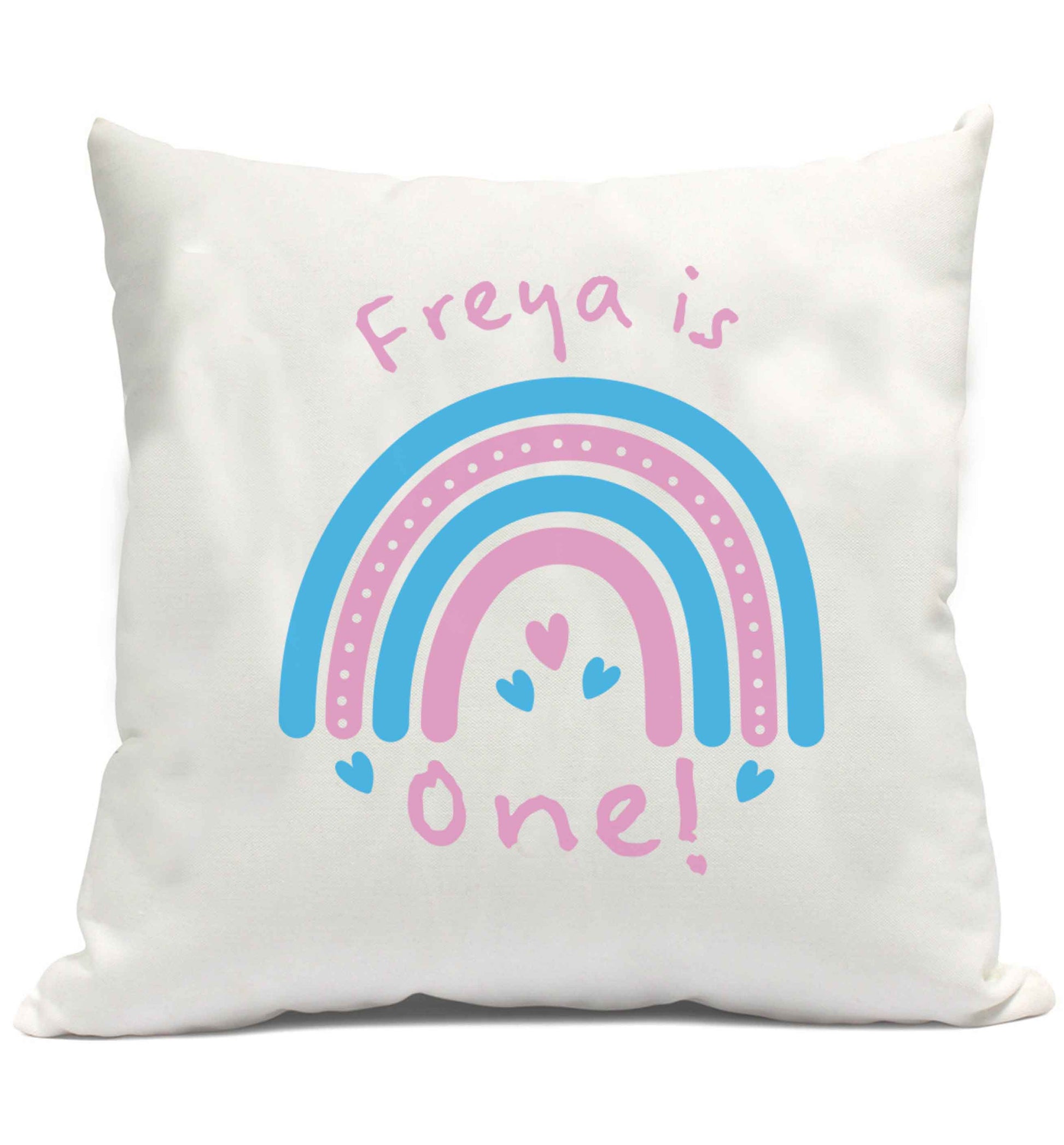 Personalised birthday crew cushion cover and filling