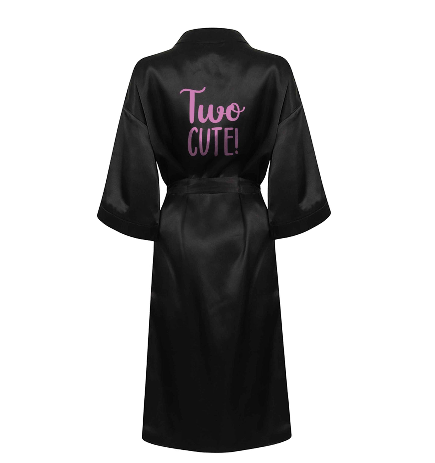 Two cute XL/XXL black ladies dressing gown size 16/18