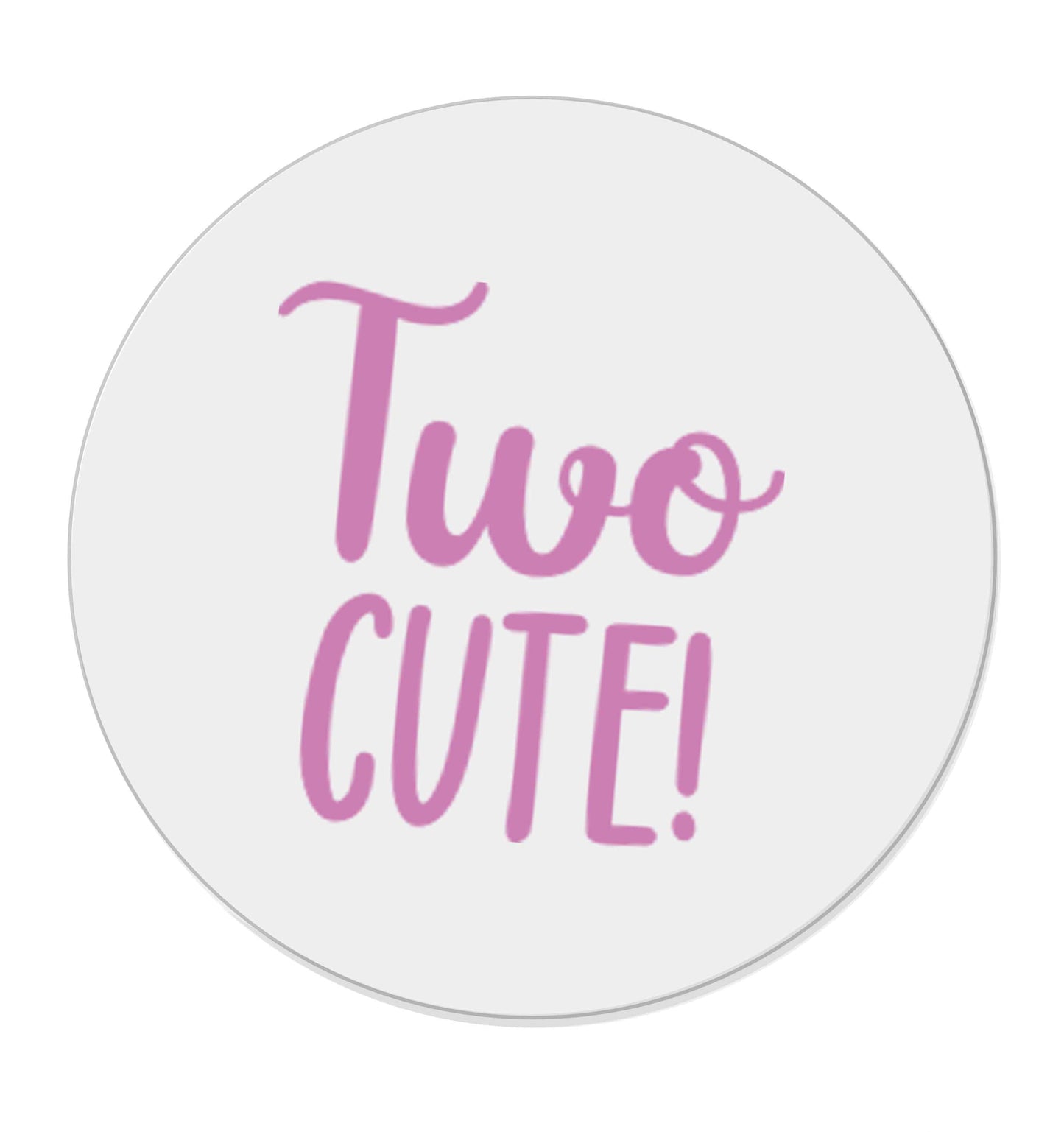 Two cute pink text | Magnet