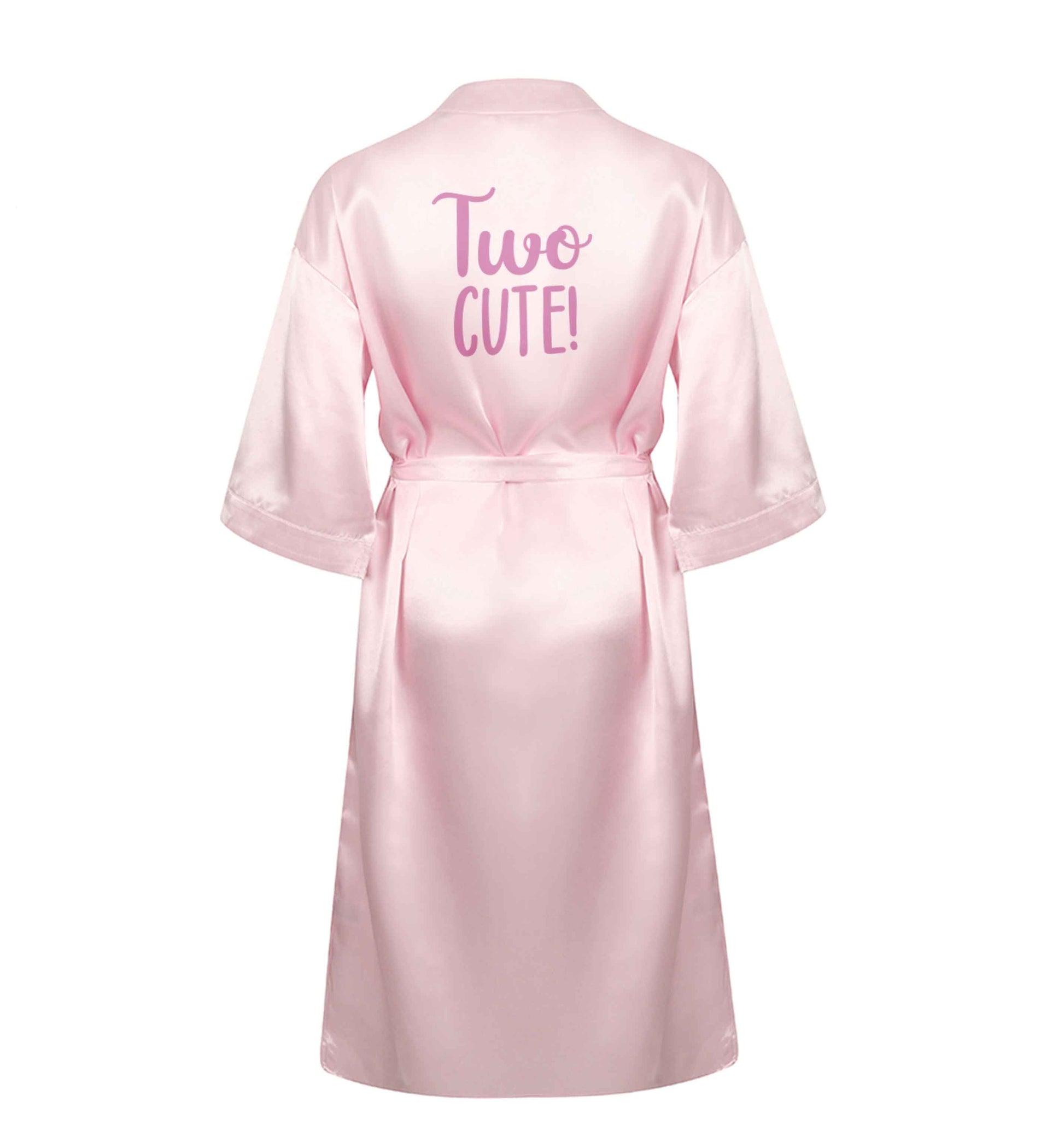 Two cute XL/XXL pink ladies dressing gown size 16/18