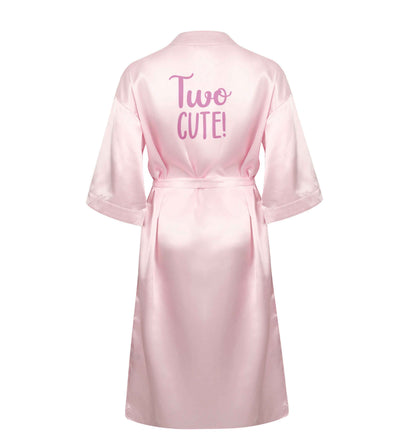 Two cute XL/XXL pink ladies dressing gown size 16/18