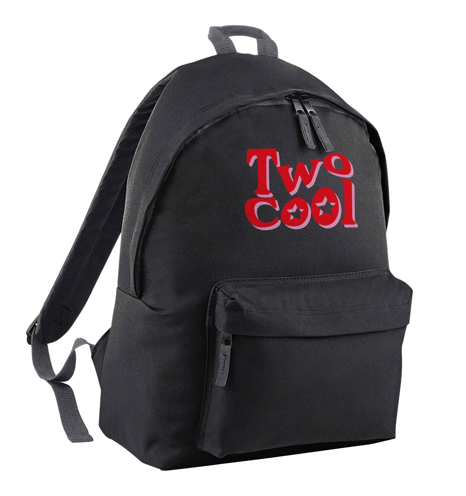 Two cool black adults backpack