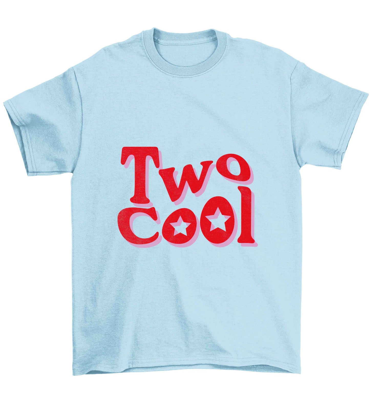 Two cool Children's light blue Tshirt 12-13 Years