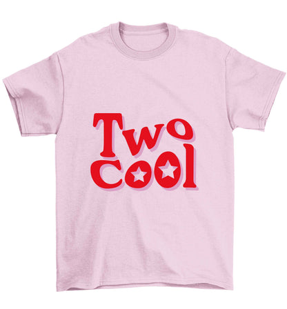 Two cool Children's light pink Tshirt 12-13 Years