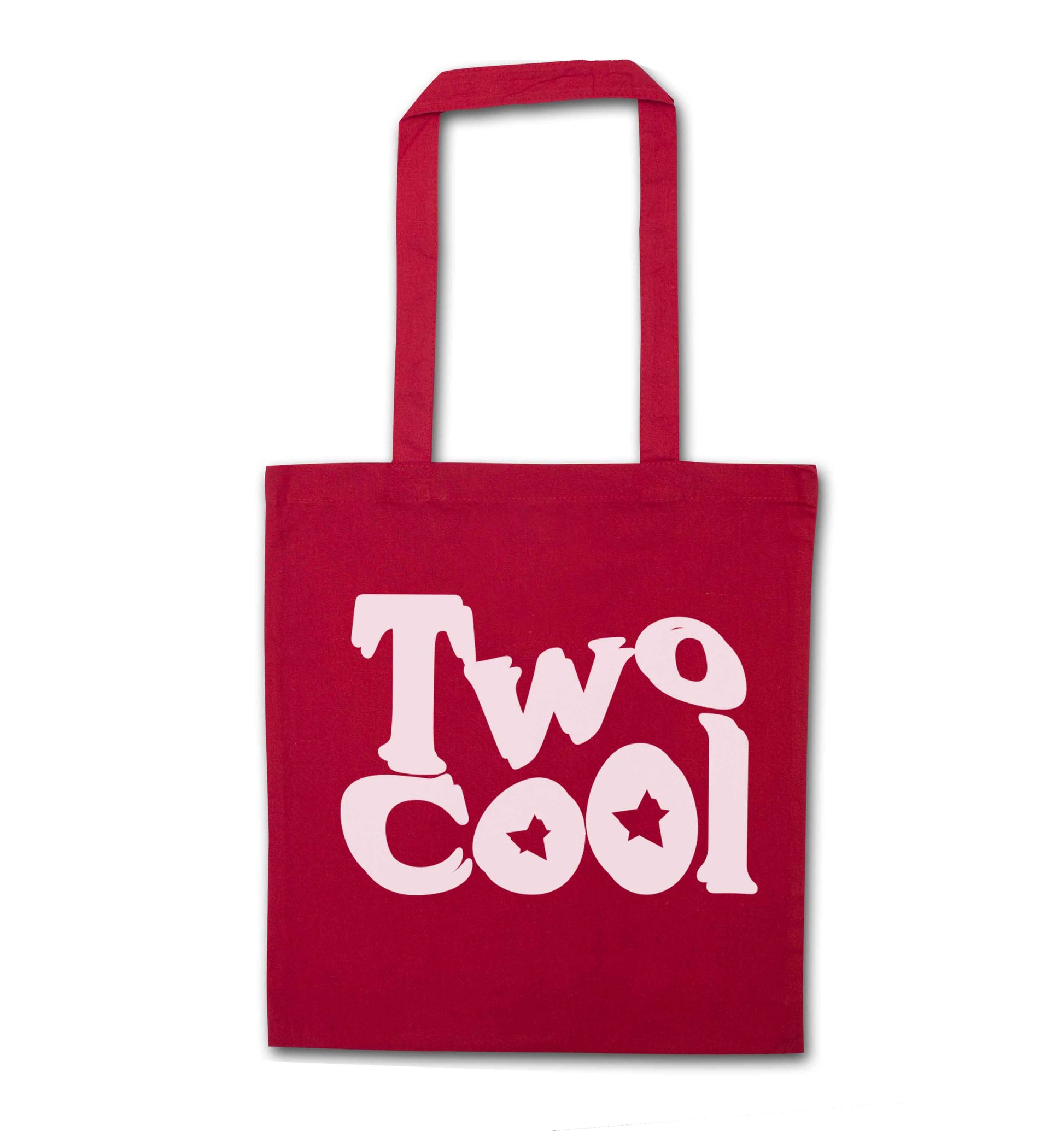Two cool red tote bag