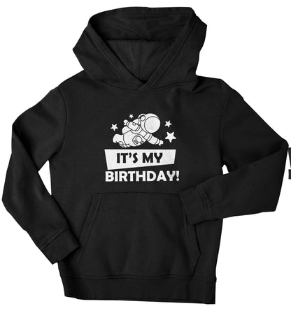It's my birthday children's black hoodie 12-13 Years