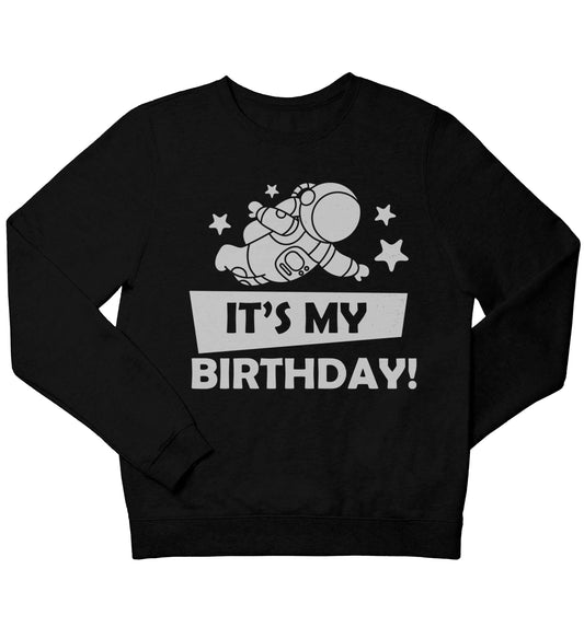 It's my birthday children's black sweater 12-13 Years