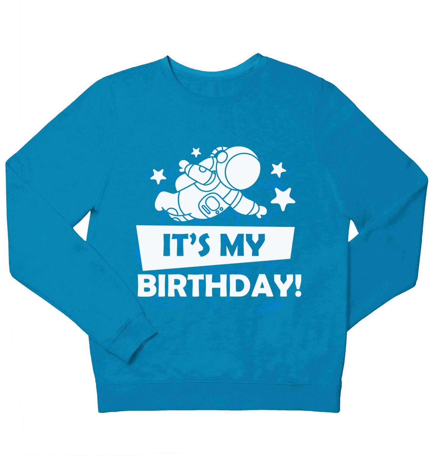It's my birthday children's blue sweater 12-13 Years