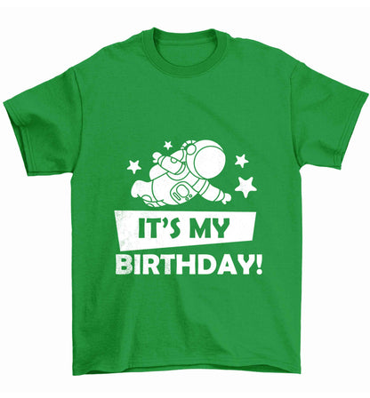 It's my birthday Children's green Tshirt 12-13 Years
