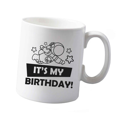 10 oz It's my birthday ceramic mug both sides