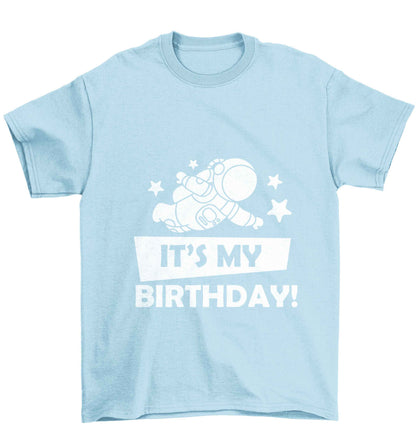 It's my birthday Children's light blue Tshirt 12-13 Years