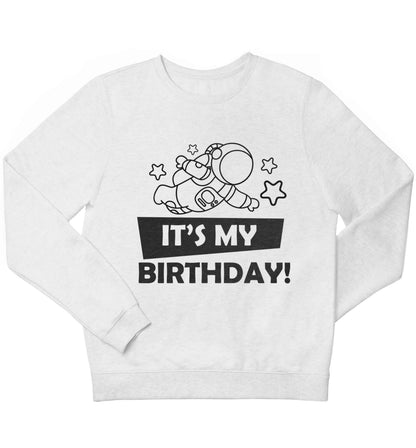 It's my birthday children's white sweater 12-13 Years