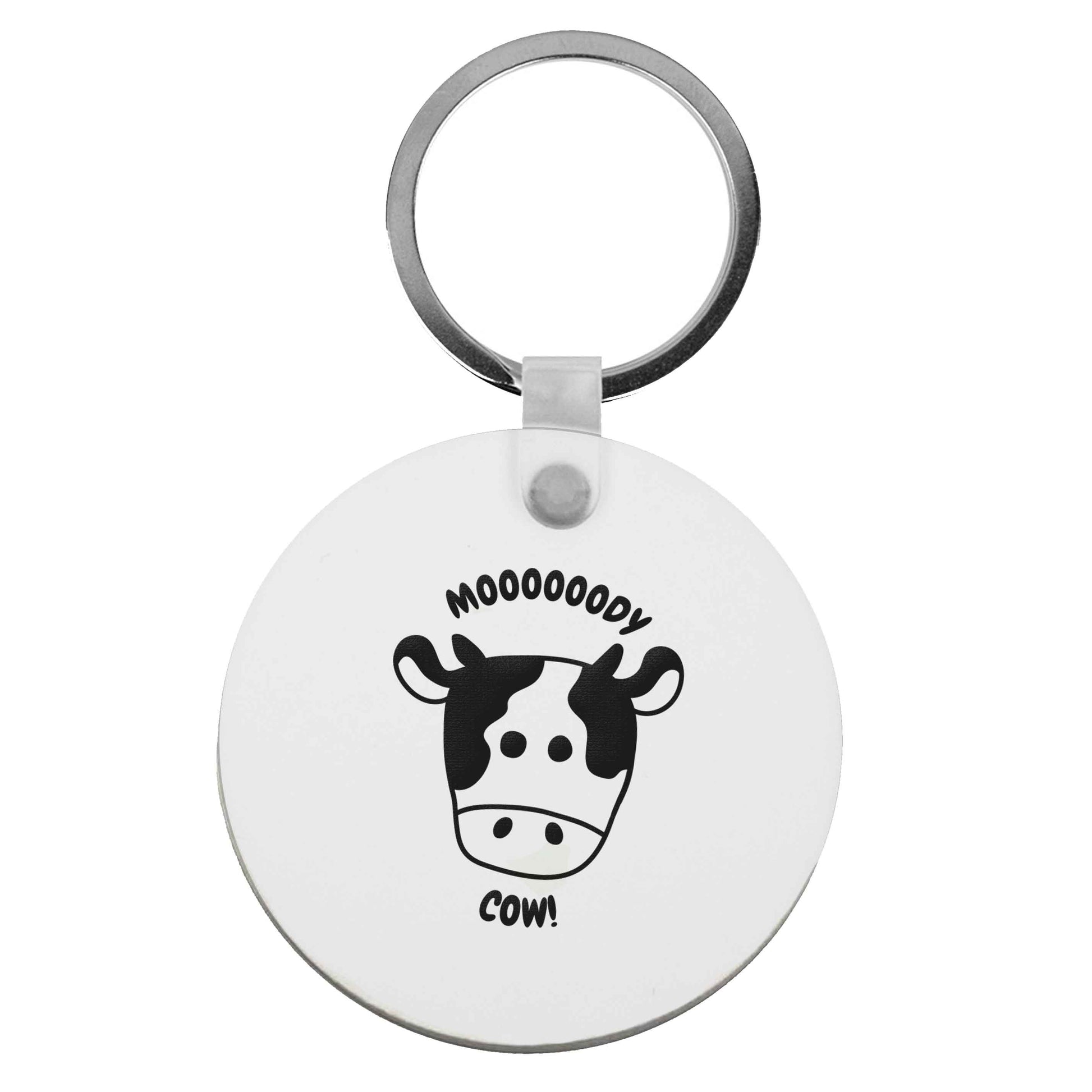 Moody cow | Keyring