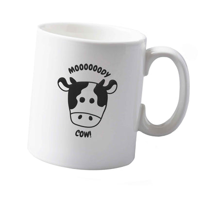 10 oz Moody cow ceramic mug  both sides