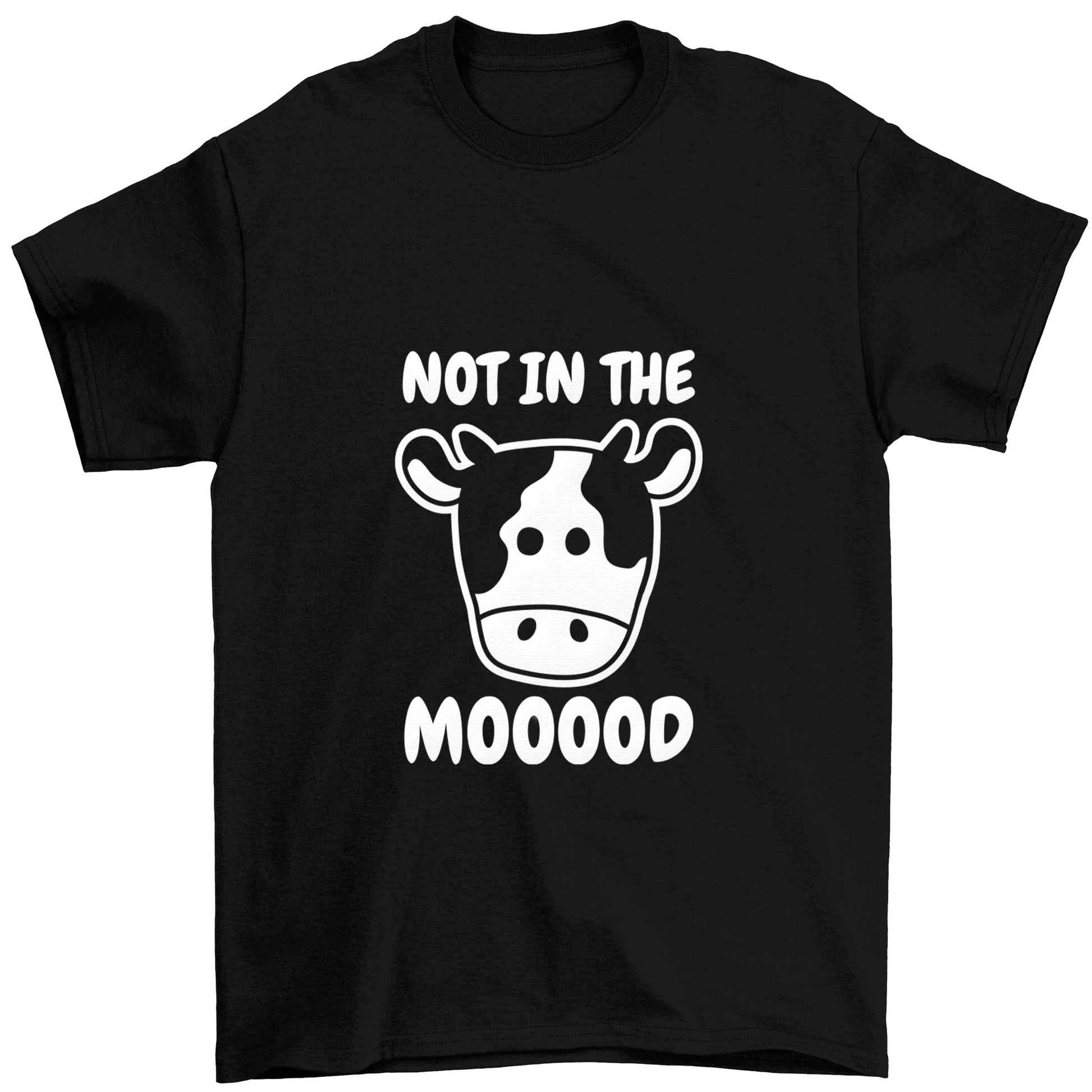 Not in the mood Children's black Tshirt 12-13 Years