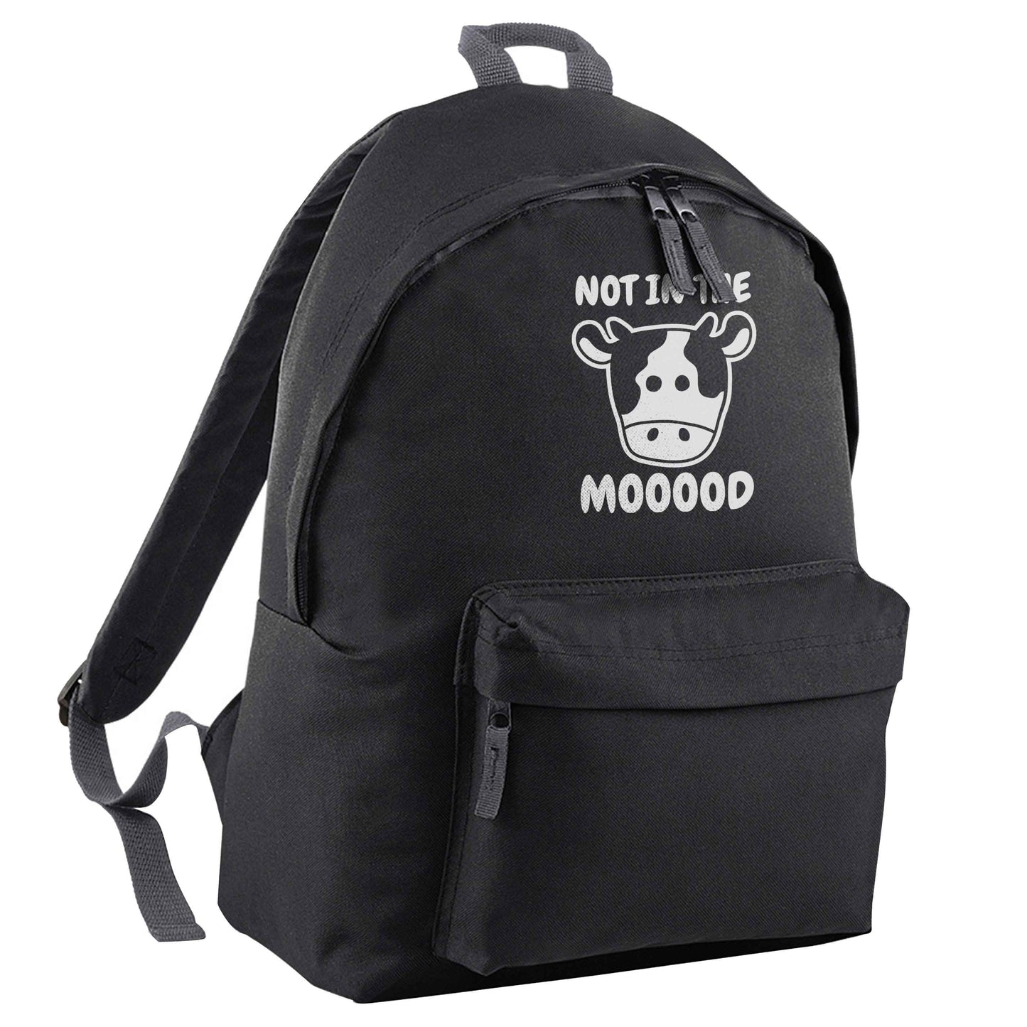 Not in the mood black adults backpack