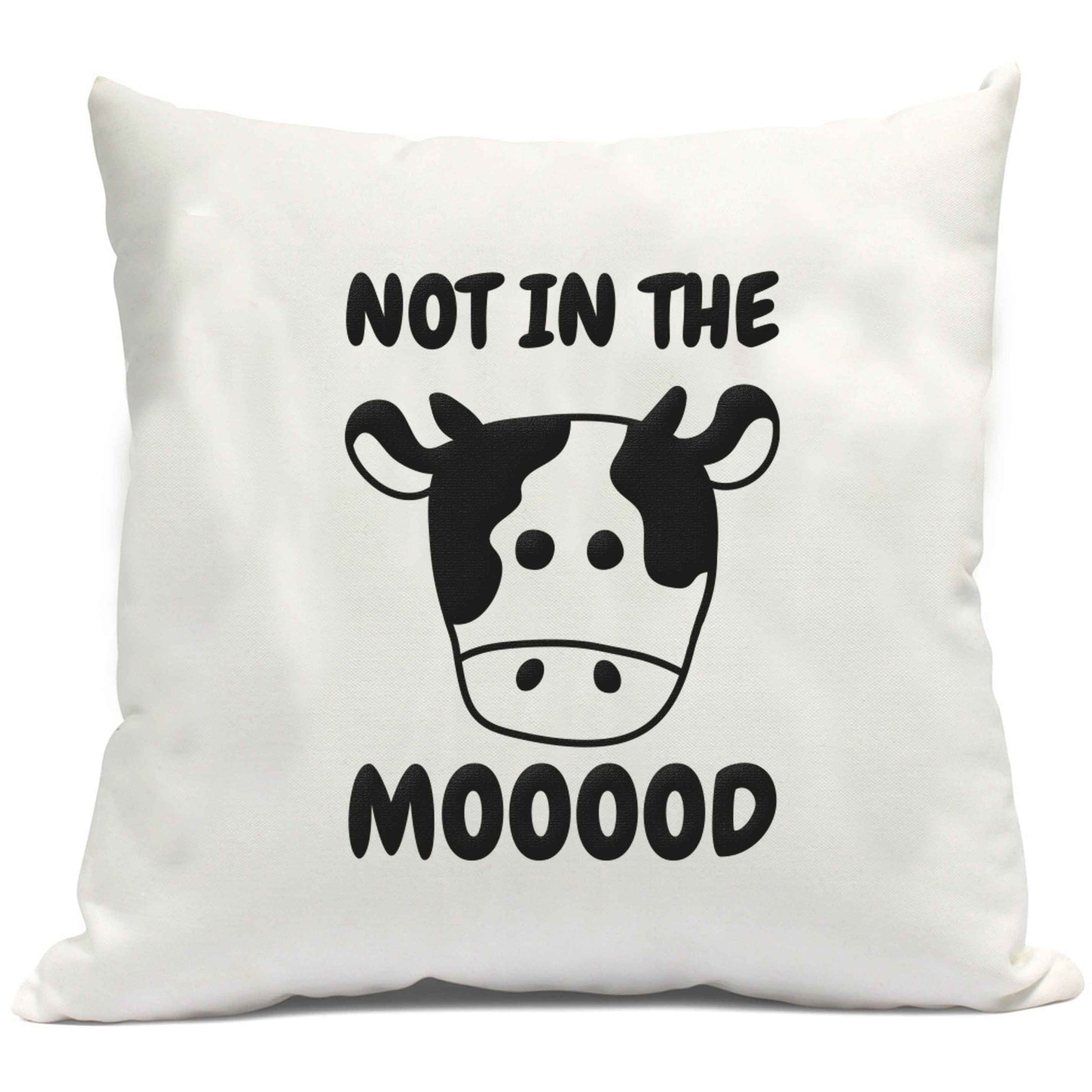 Not in the mood cushion cover