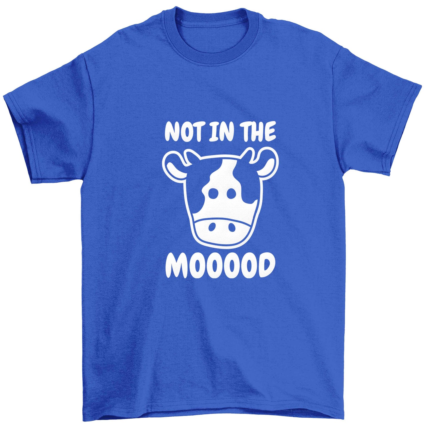 Not in the mood Children's blue Tshirt 12-13 Years