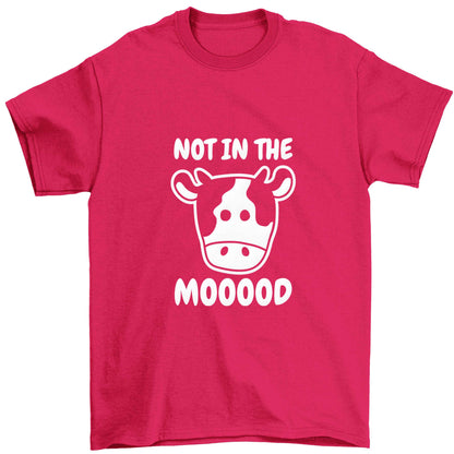 Not in the mood Children's pink Tshirt 12-13 Years