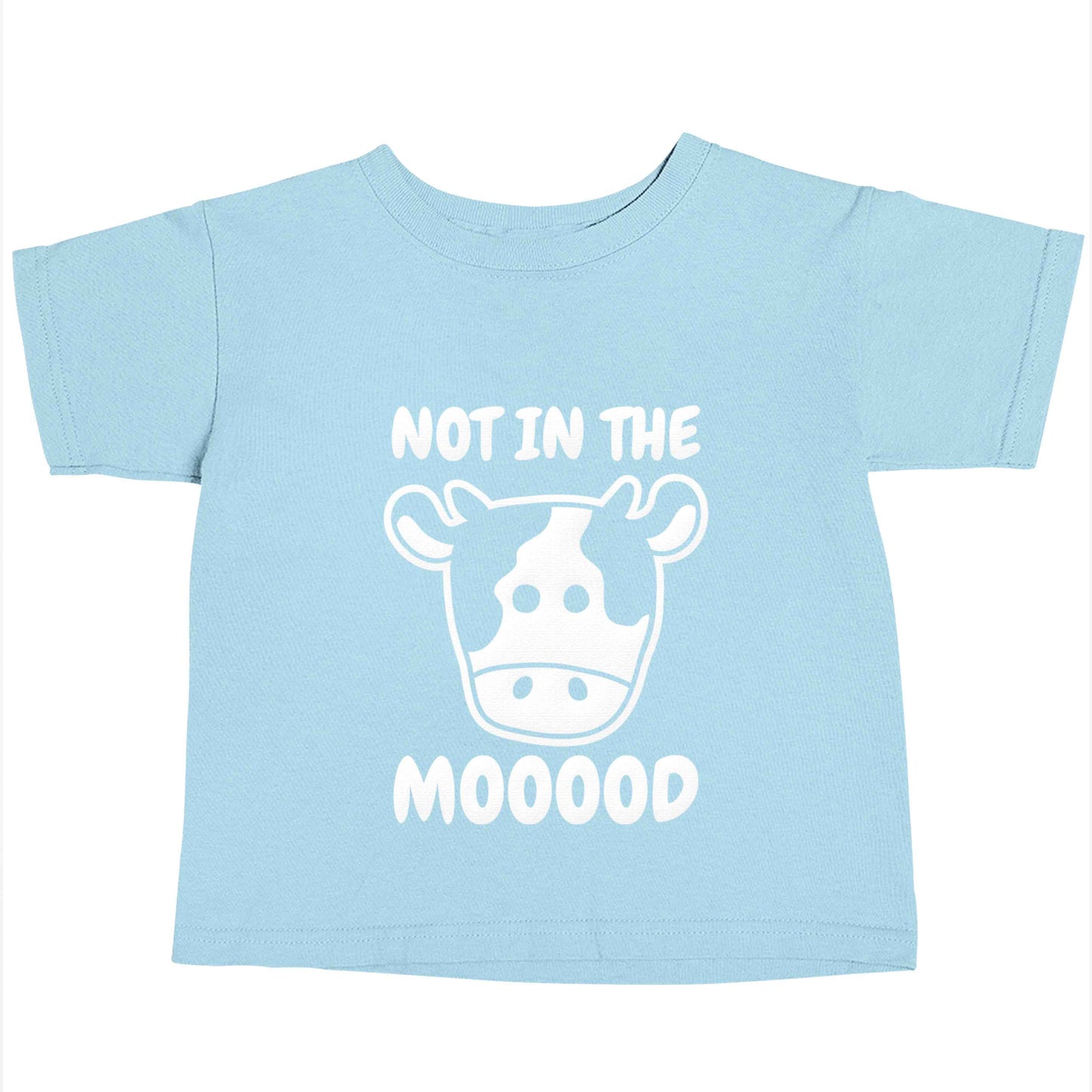 Not in the mood Children's light blue Tshirt 12-13 Years