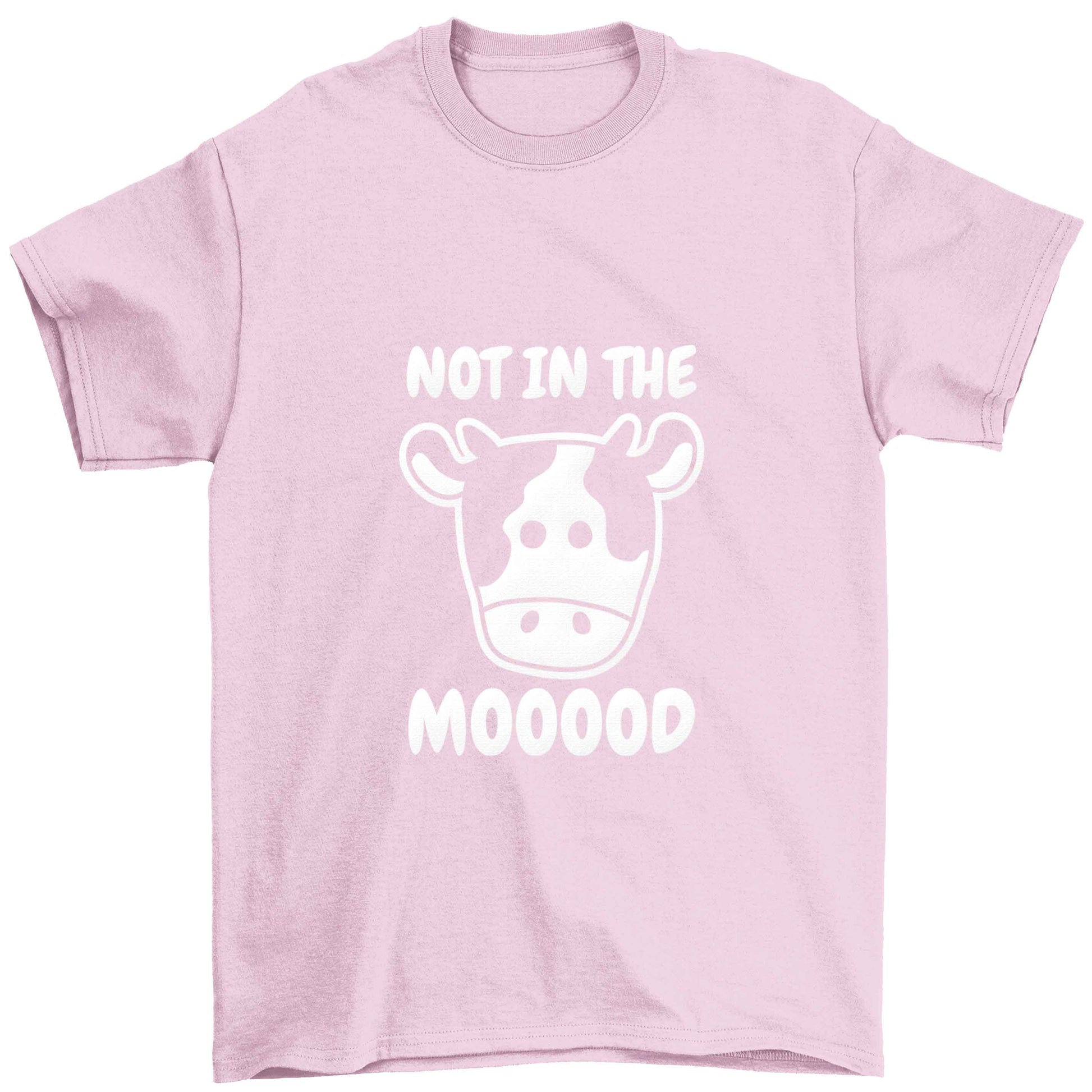 Not in the mood Children's light pink Tshirt 12-13 Years