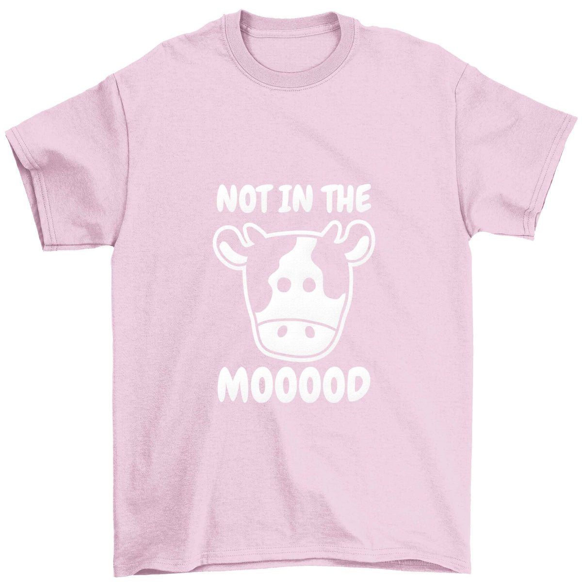 Not in the mood Children's light pink Tshirt 12-13 Years