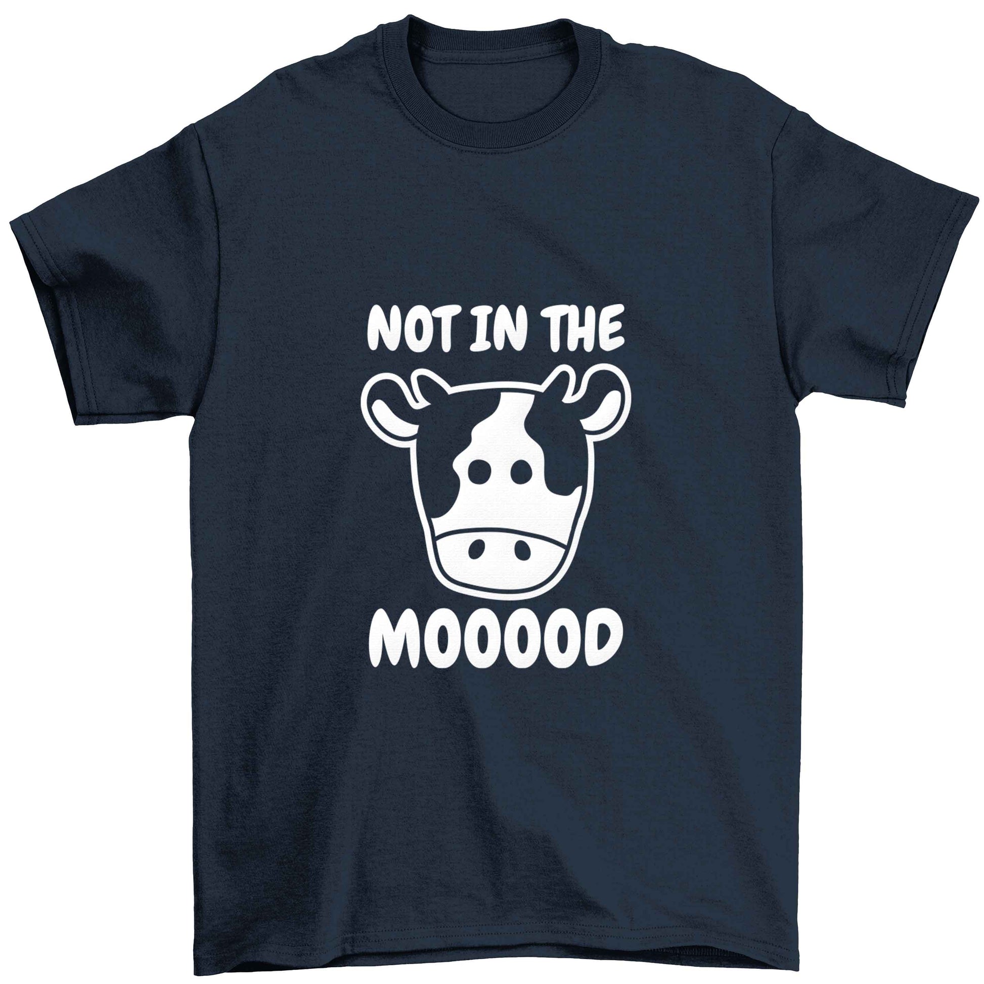 Not in the mood Children's navy Tshirt 12-13 Years
