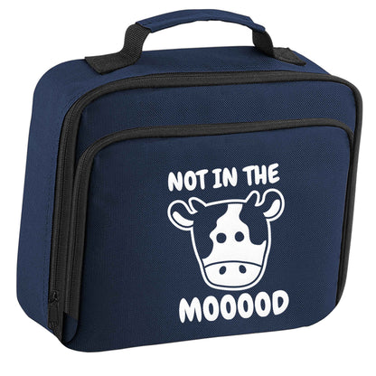 Not in the mood insulated navy lunch bag cooler