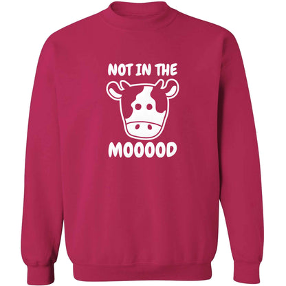 Not in the mood adult's unisex pink sweater 2XL
