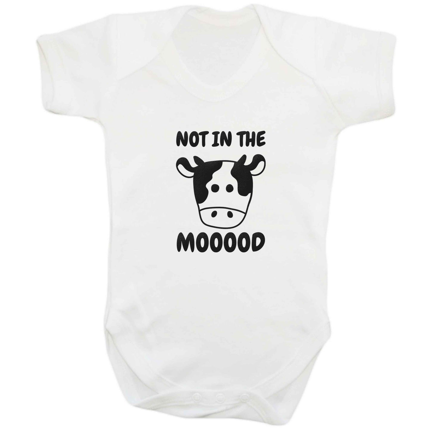 Not in the mood baby bodysuit white 18-24 months