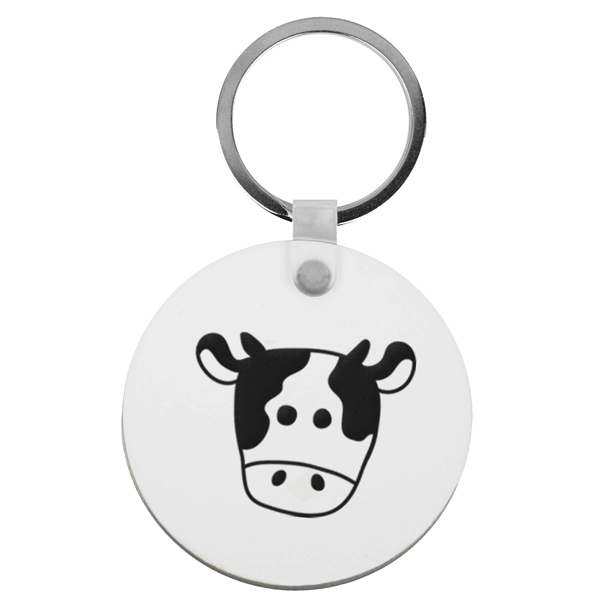 Cow illustration - pocket design | Keyring