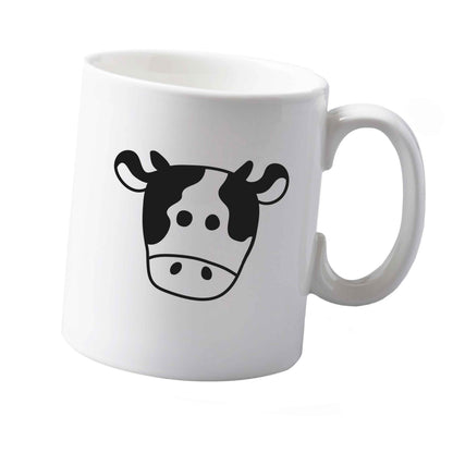 10 oz Cow illustration - pocket design ceramic mug  both sides