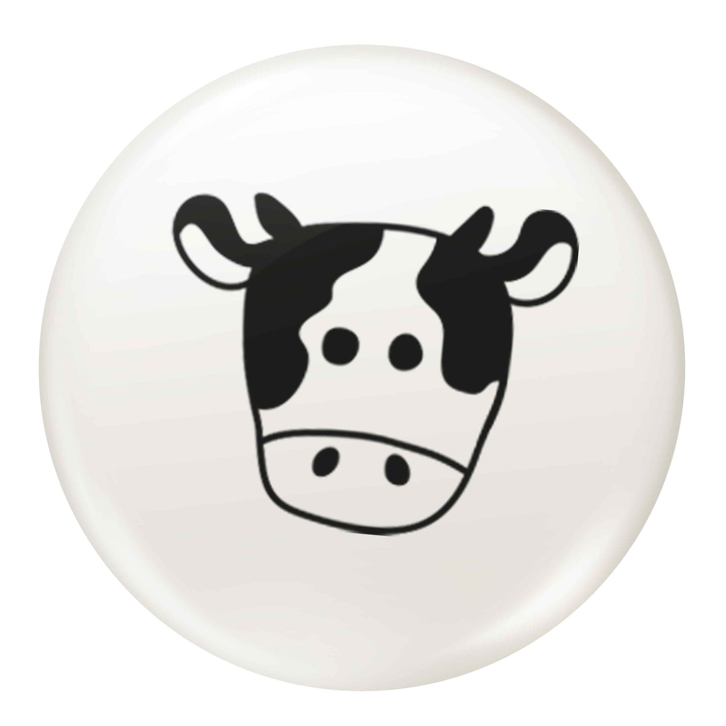 Cow illustration - pocket design small 25mm Pin badge