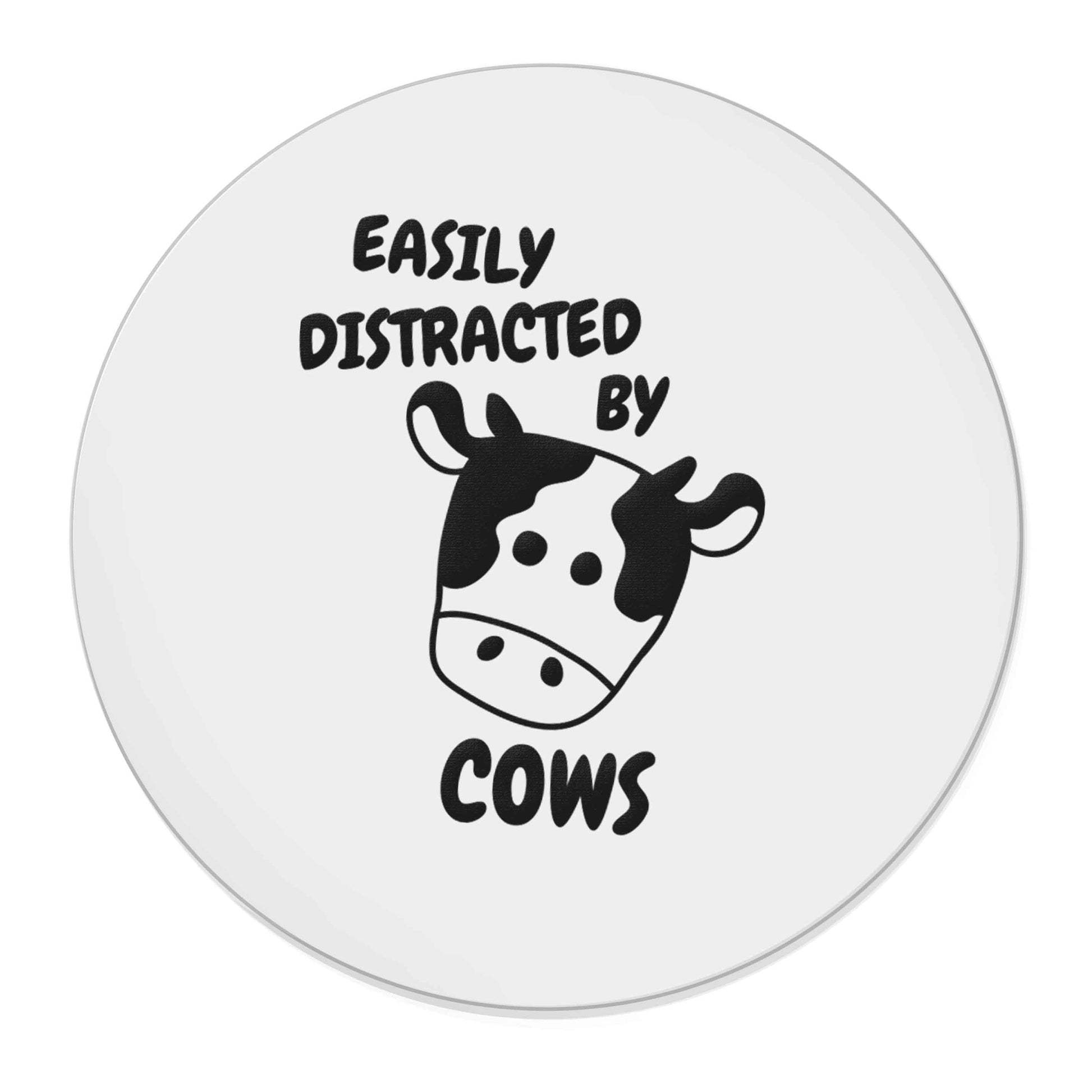 Easily distracted by cows | Magnet