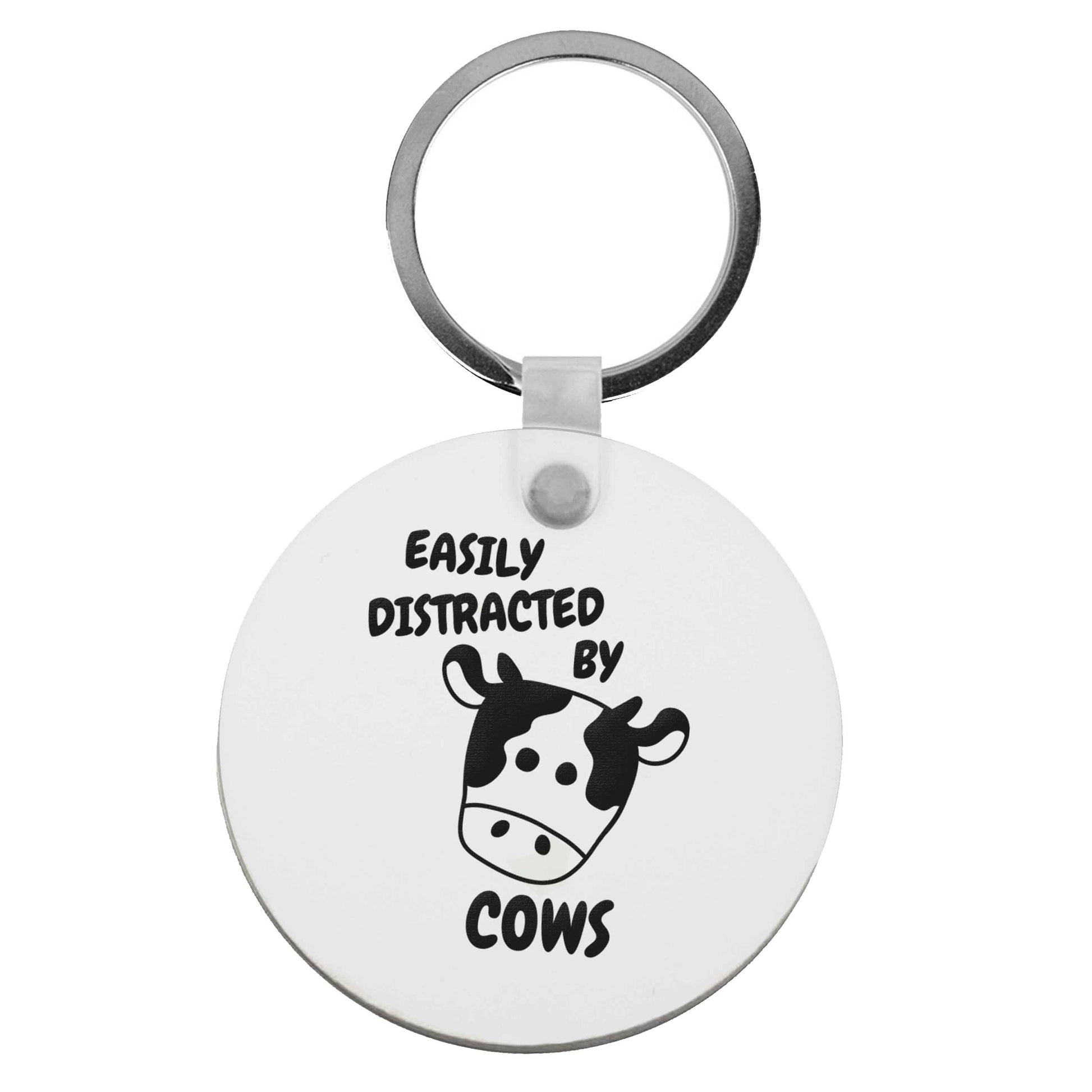 Easily distracted by cows | Keyring