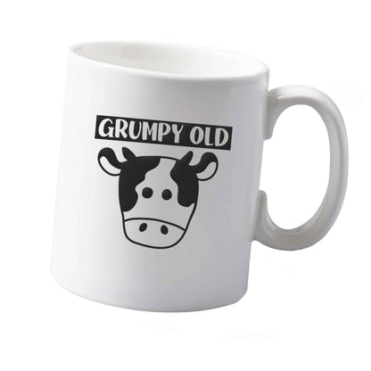 10 oz Grumpy old cow ceramic mug  both sides