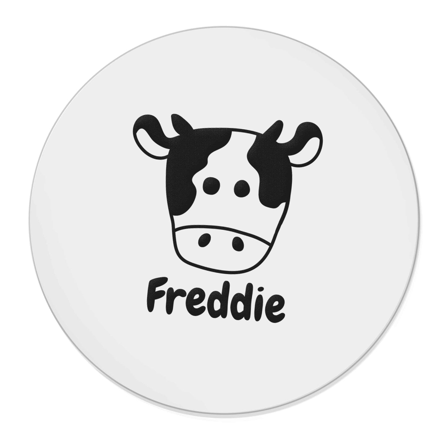 Personalised cow illustration with any name | Magnet