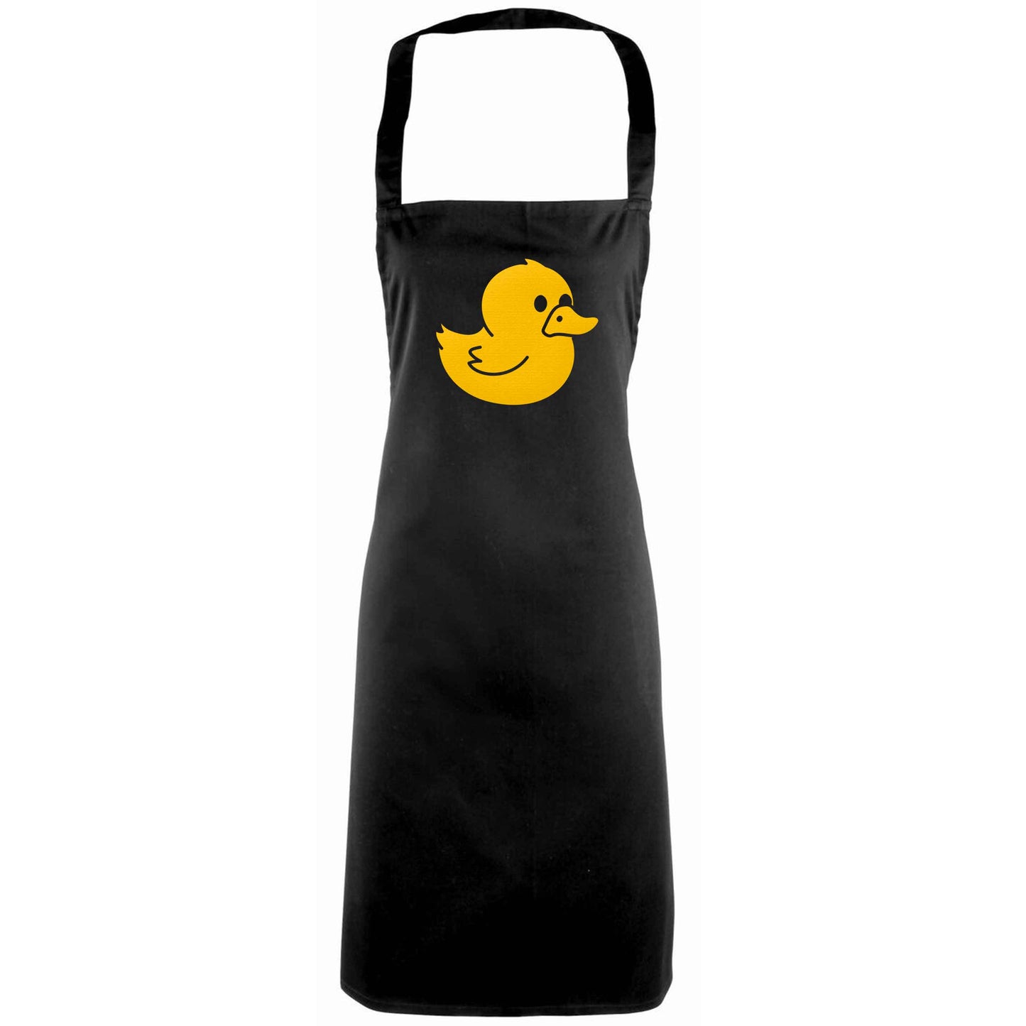 Duck illustration adults black apron