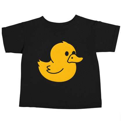 Duck illustration Black baby toddler Tshirt 2 years