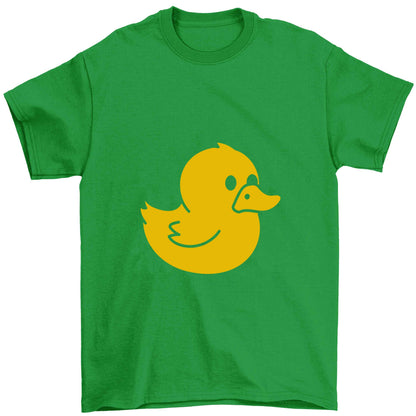 Duck illustration Children's green Tshirt 12-13 Years