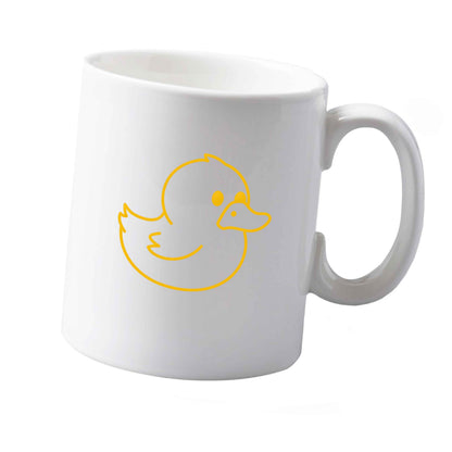 10 oz Duck illustration ceramic mug  both sides