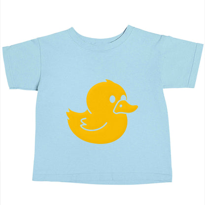 Duck illustration Children's light blue Tshirt 12-13 Years