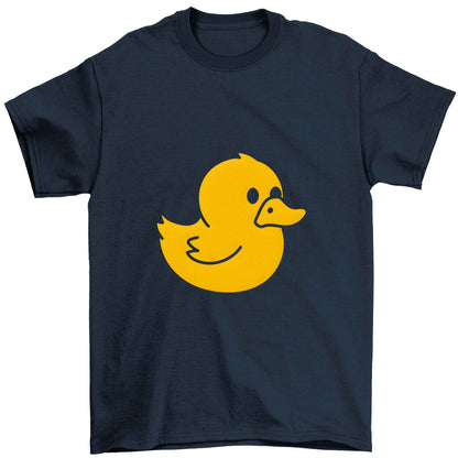 Duck illustration Children's navy Tshirt 12-13 Years