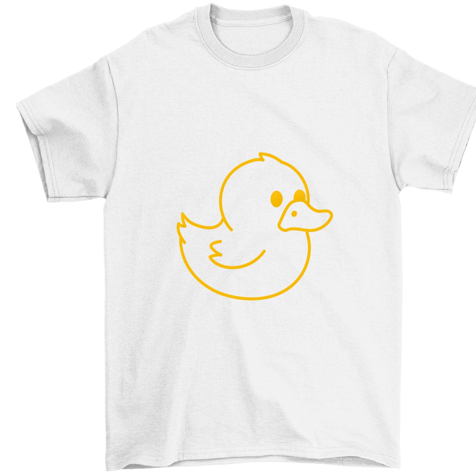 Duck illustration Children's white Tshirt 12-13 Years