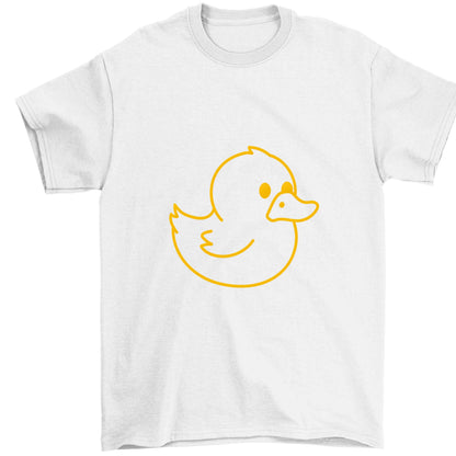 Duck illustration Children's white Tshirt 12-13 Years